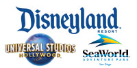 Ultimate Combo Ticket - 3-Day DISNEYLAND®, 1-Day Universal Studios Hollywood™ and 1-Day SeaWorld San Diego
