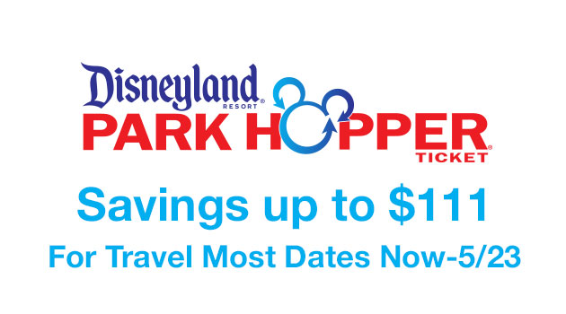 DISNEYLAND® PARK HOPPER® E-Tickets