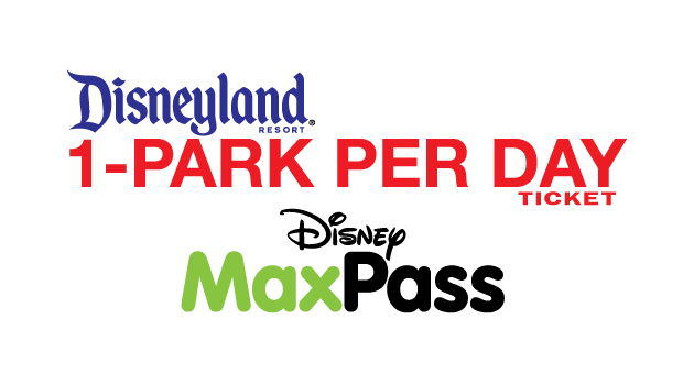 DISNEYLAND® 1-Park per Day E-Tickets with Disney MaxPass