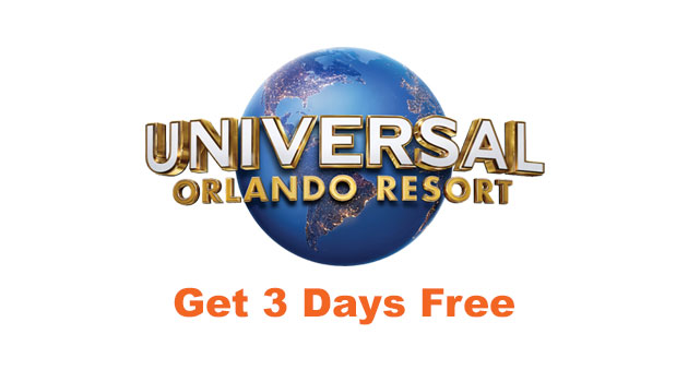 Universal Orlando™ 3-Park Park to Park Tickets