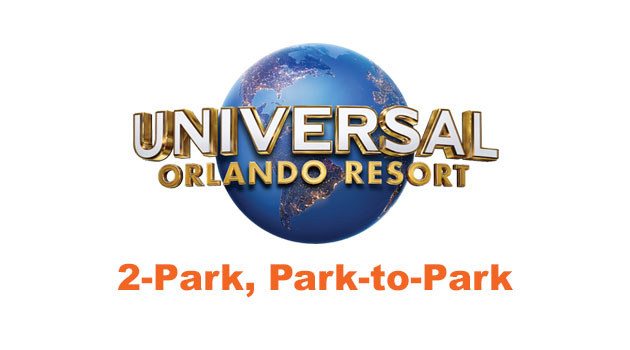 Universal Orlando™ 2-Park Park to Park Tickets