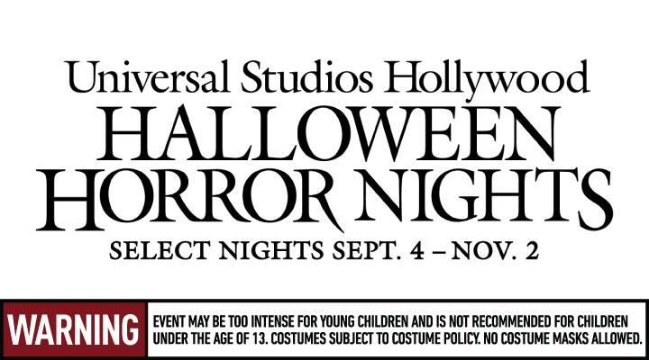 Universal Studios Hollywood Halloween Horror Nights - General Admission
