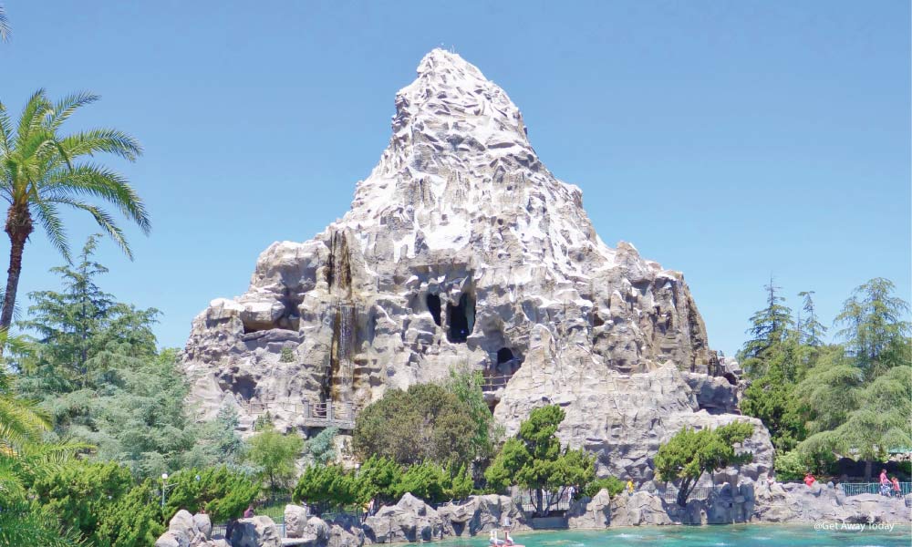 Matterhorn Bobsled Mountain at Disneyland