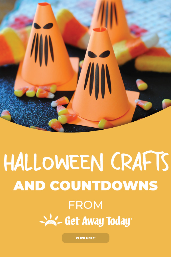 Halloween Crafts and Countdowns from Get Away Today || Get Away Today