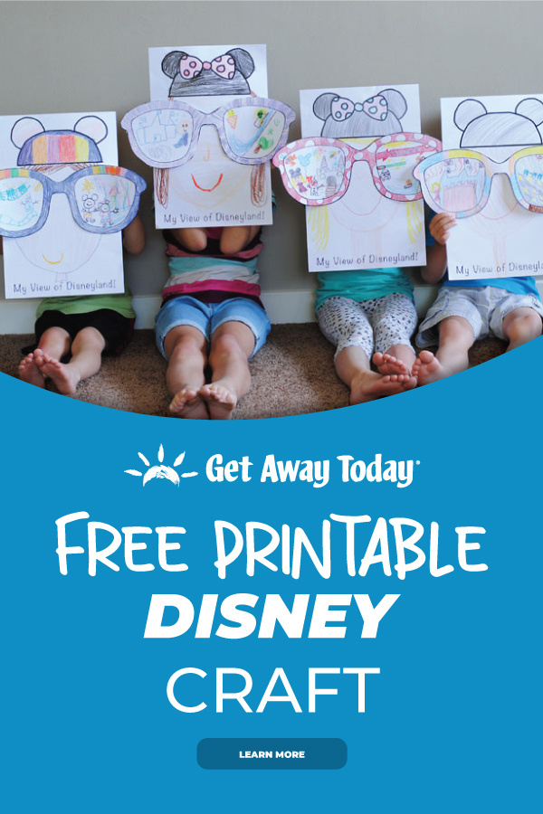 Free Printable Disney Craft || Get Away Today