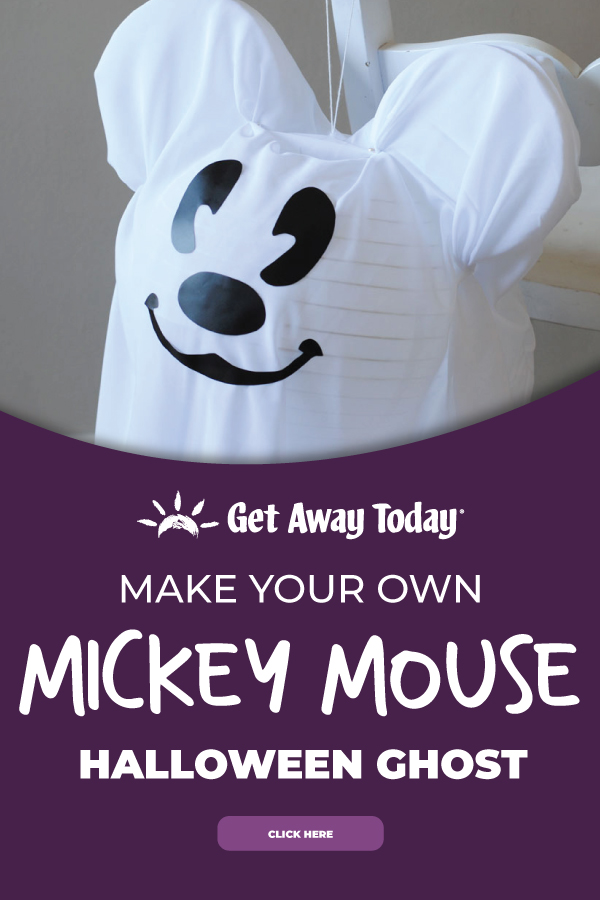Make Your Own Mickey Mouse Halloween Ghost || Get Away Today