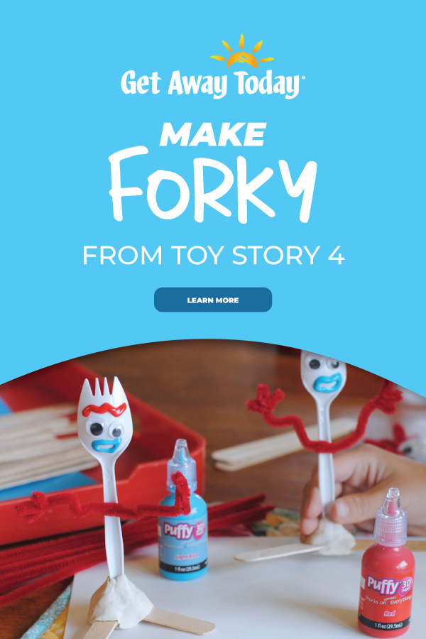 Make Forky from Toy Story 4 || Get Away Today