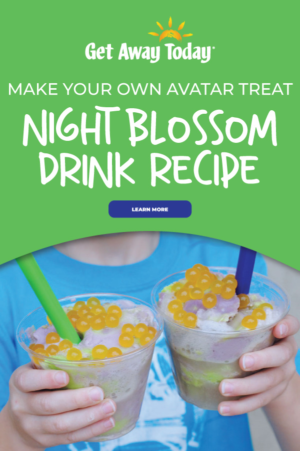 Make Your Own Avatar Treat: Night Blossom Drink Recipe || Get Away Today