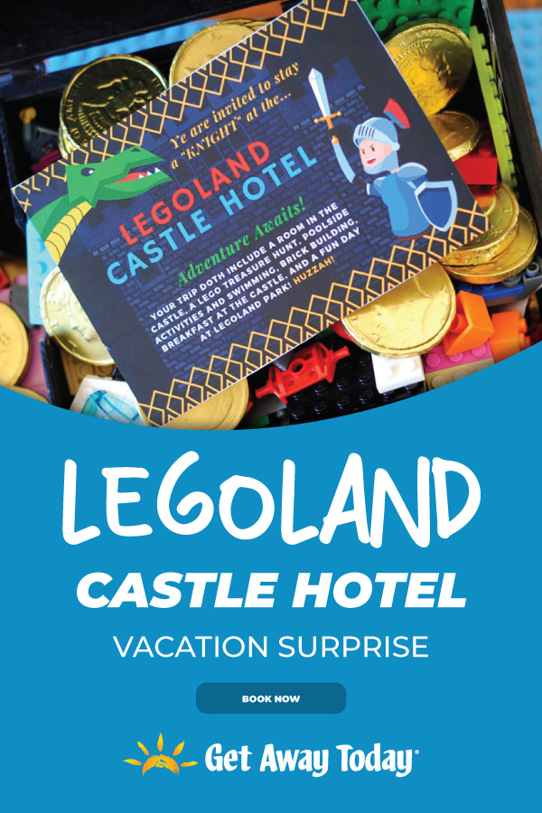 LEGOLAND Castle Hotel Vacation Surprisee || Get Away Today