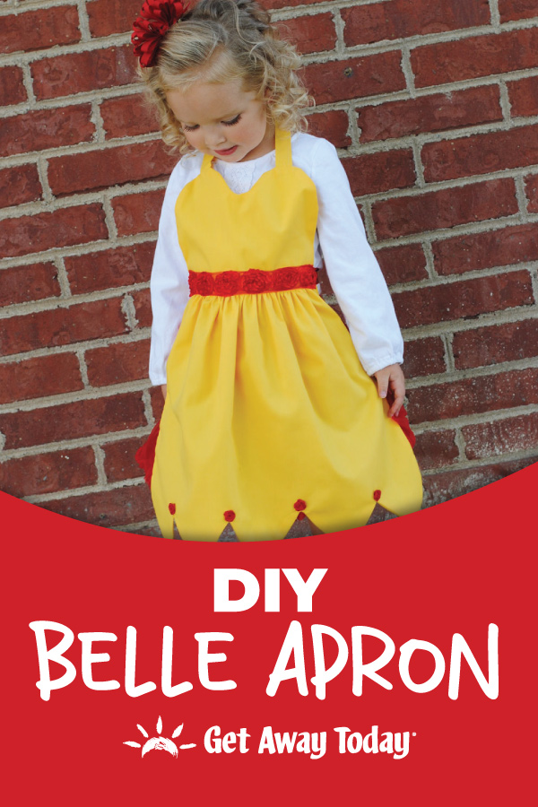 Easy DIY Belle Costume and Free Pattern || Get Away Today