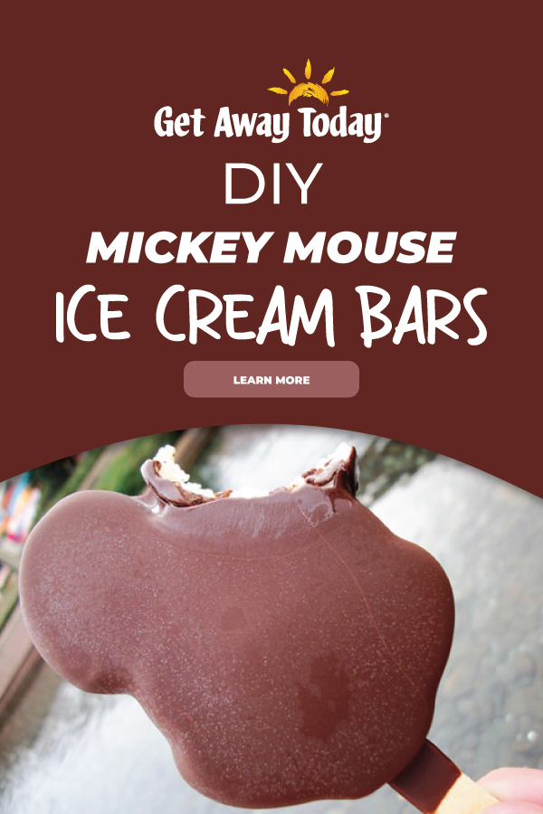 DIY Mickey Mouse Ice Cream Bars || Get Away Today