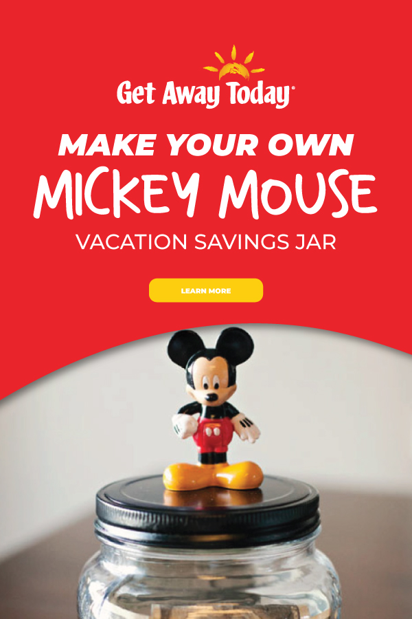 DIY Mickey Vacation Savings Jar || Get Away Today