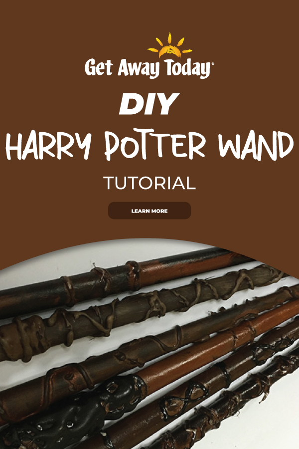 DIY Harry Potter Wand Tutorial || Get Away Today