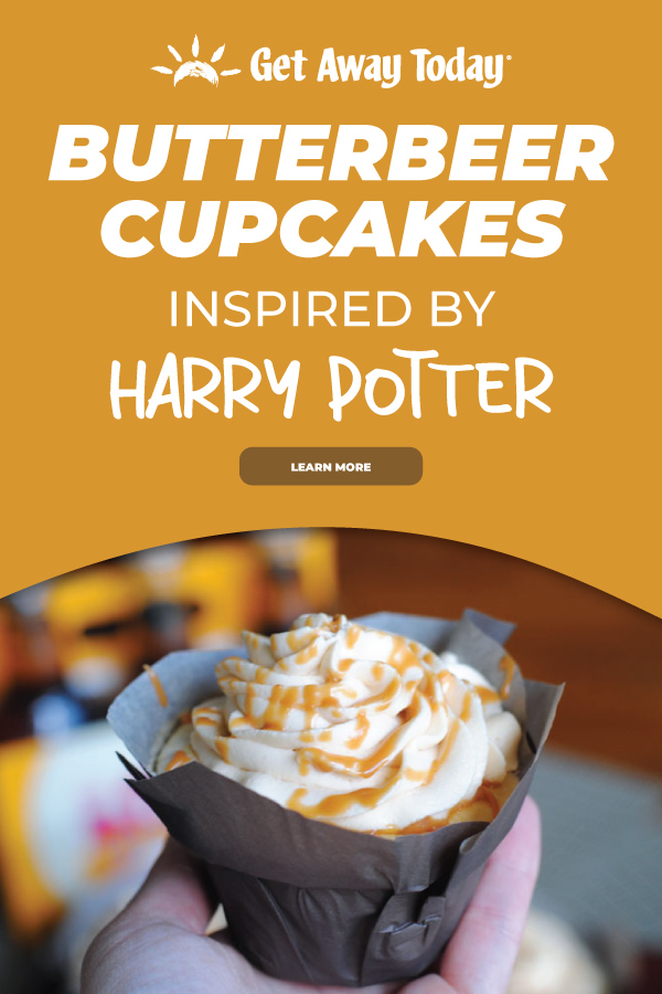 Harry Potter Inspired Butterbeer Cupcakes|| Get Away Today