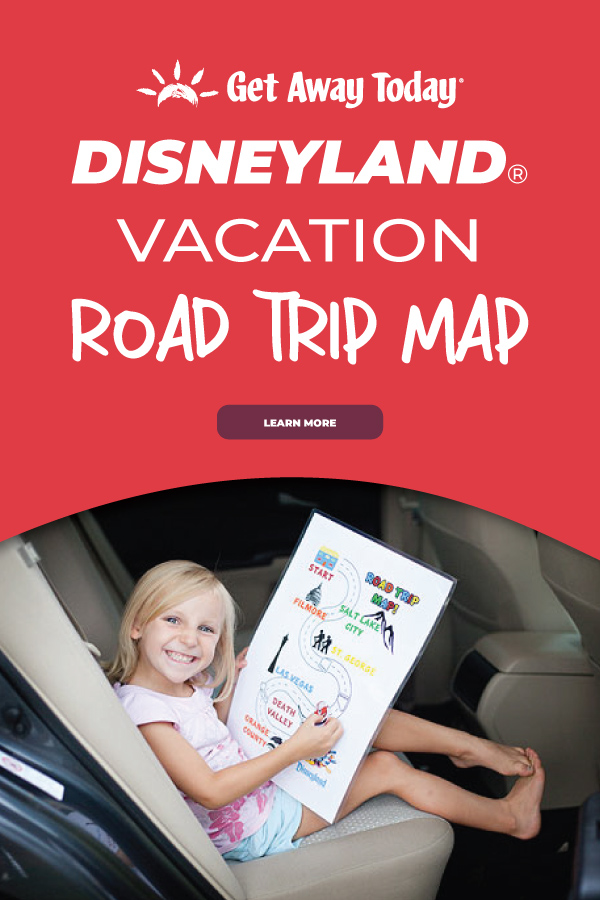 Disneyland Road Trip Map Activity || Get Away Today