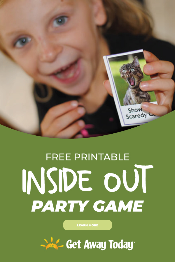 Free Inside Out Party Game || Get Away Today