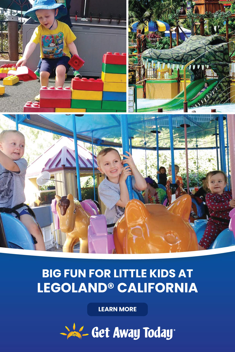 Big Fun for Little Kids at LEGOLAND California || Get Away Today