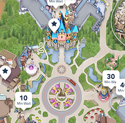 Disney World Map App How to Use the Disneyland App