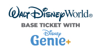 WALT DISNEY WORLD® RESORT Base Tickets with Disney Genie+