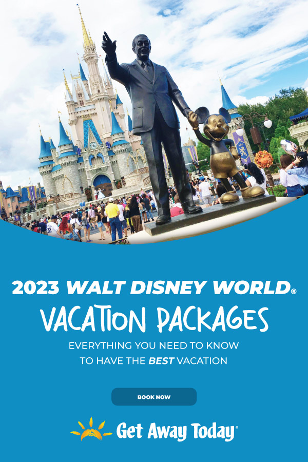 2023 Walt Disney World Vacation Packages Pin Image 