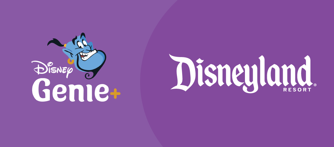 Disney Genie+ Logo with purple background