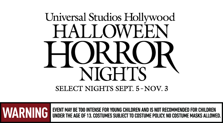 Universal Studios Hollywood Halloween Horror Nights - General Admission