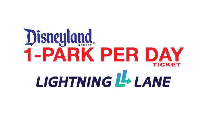 DISNEYLAND® 1-Park per Day E-Tickets with Lightning Lane