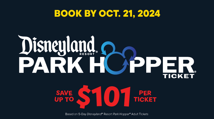 DISNEYLAND® PARK HOPPER® E-Tickets