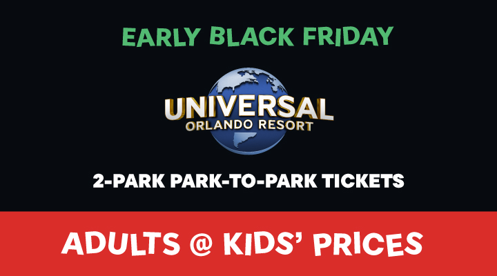 Universal Orlando 2-Park Park-to-Park Tickets