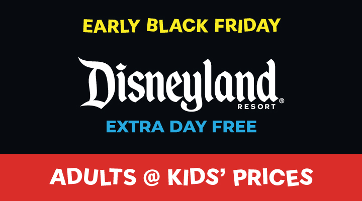 Extra Day Free DISNEYLAND® Resort E-Tickets - <b><font color=red><a href="https://www.getawaytoday.com/extra-day-free" style="font color=red">Click Here</a> for more details</font></b>