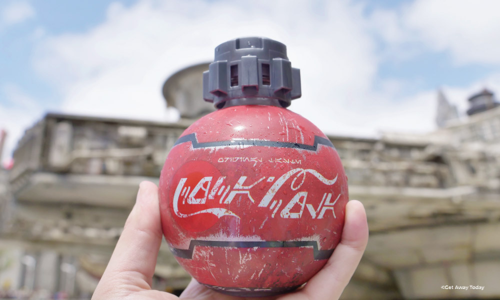 Star Wars bottle of Coke at Disney World