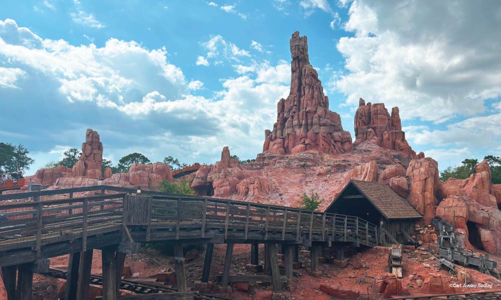 Big Thunder Mountain at Disney World