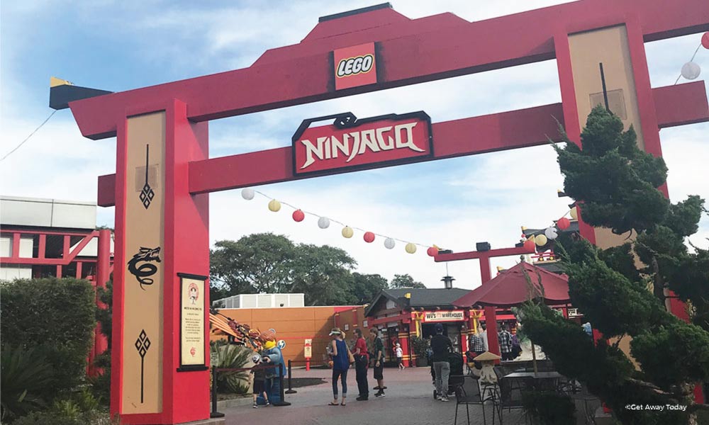 Entrance to Ninjago at LEGOLAND