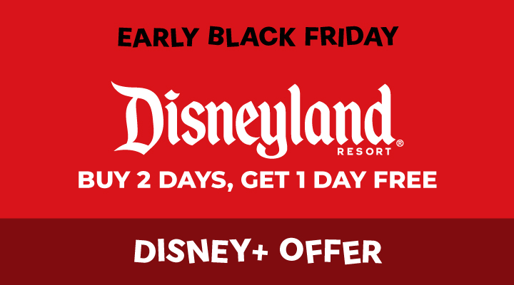 DISNEYLAND® Holiday Ticket Offer - <b><font color=red>Buy 2 Days, Get 1 Day FREE</font></b>