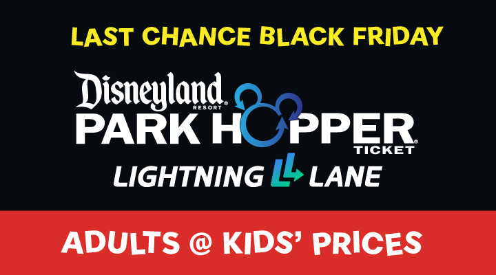 DISNEYLAND® PARK HOPPER® E-Tickets with Lightning Lane