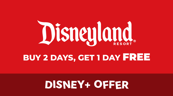 DISNEYLAND® Holiday Ticket Offer - <b><font color=red>Buy 2 Days, Get 1 Day FREE</font></b>