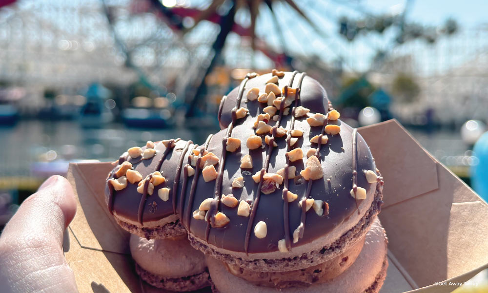 Snickers Macaroon at Disney California Adventure Park Food and Wine Festival