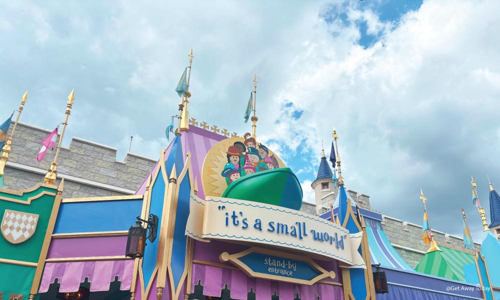 it's a small world at Disney World