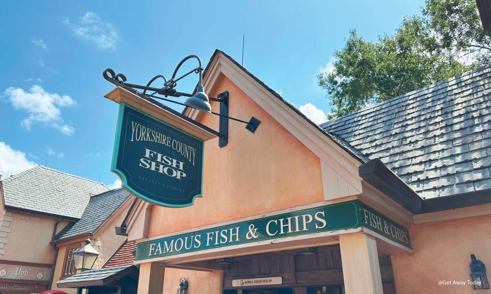 Yorkshire County Fish Shop in EPCOT