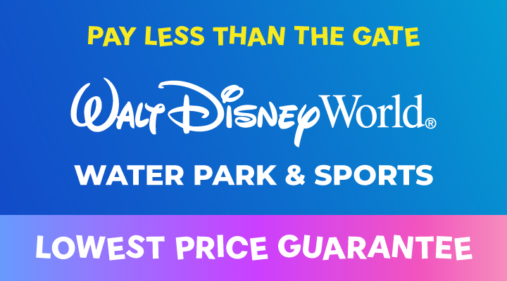 WALT DISNEY WORLD® Resort Water Park and Sports - <b><font color=red>Adults at Kids' Prices</font></b> ​- <b>Refundable Tickets</b>